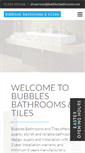 Mobile Screenshot of bubblesbathrooms.net