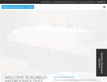 Tablet Screenshot of bubblesbathrooms.net